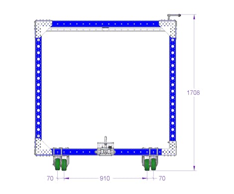 Mother Cart 3 in 1 - 1540 x 2870 mm