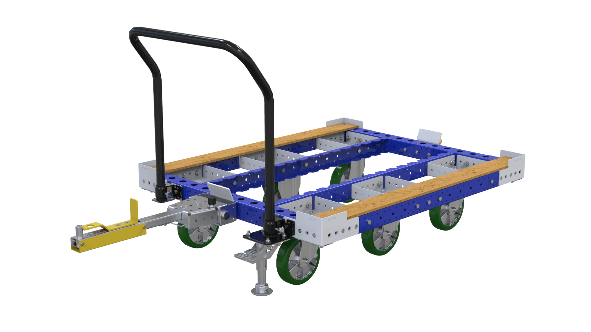 standard tugger cart designed by FlexQube