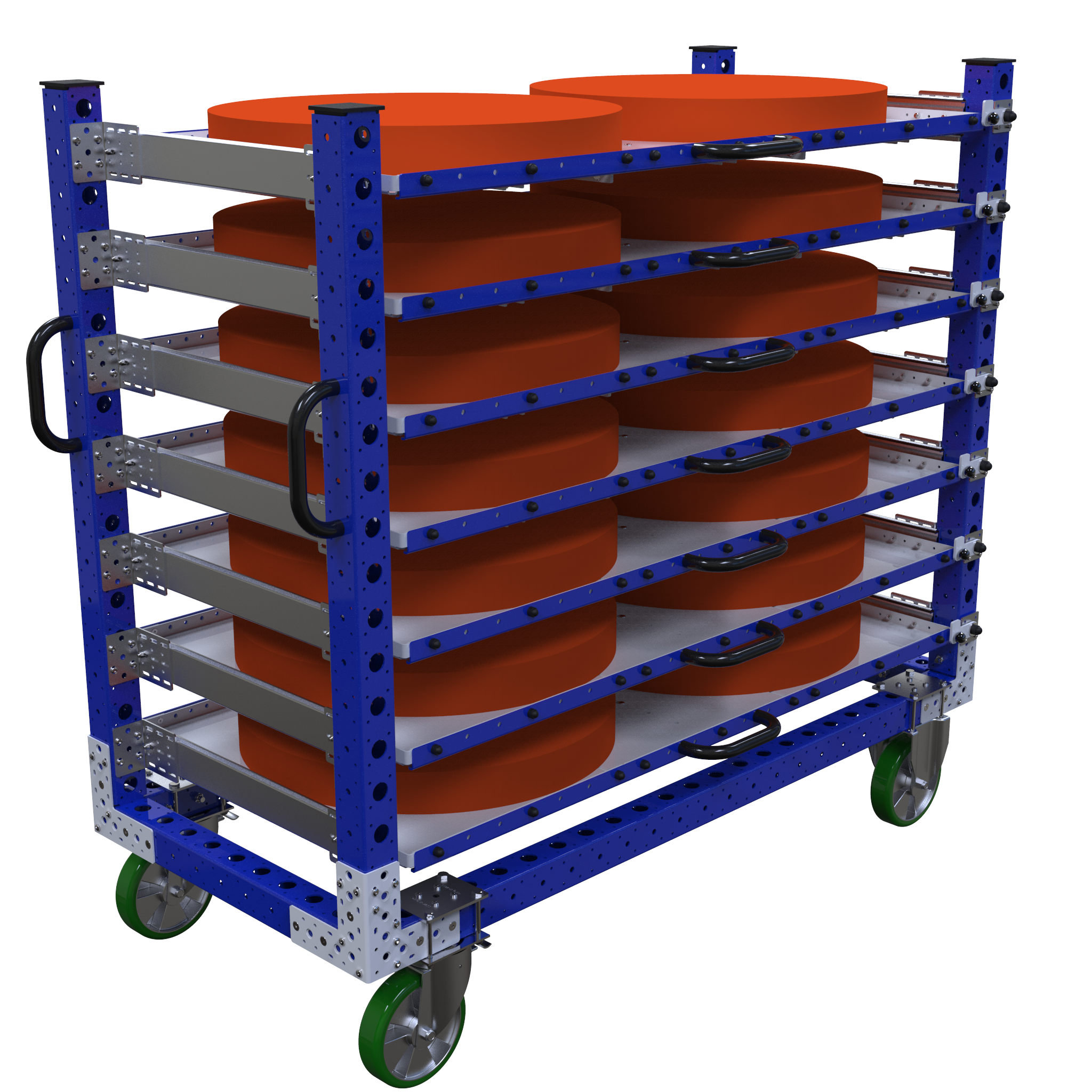 Extendable Shelf Cart - 1680 x 770 mm