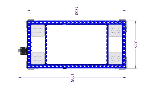 Low rider cart 69 x 34 inch