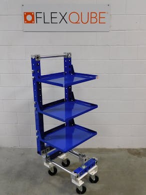 Shelf cart for E-frame