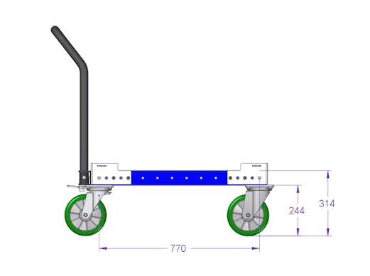 Pallet Cart - 30 x 33 Inch