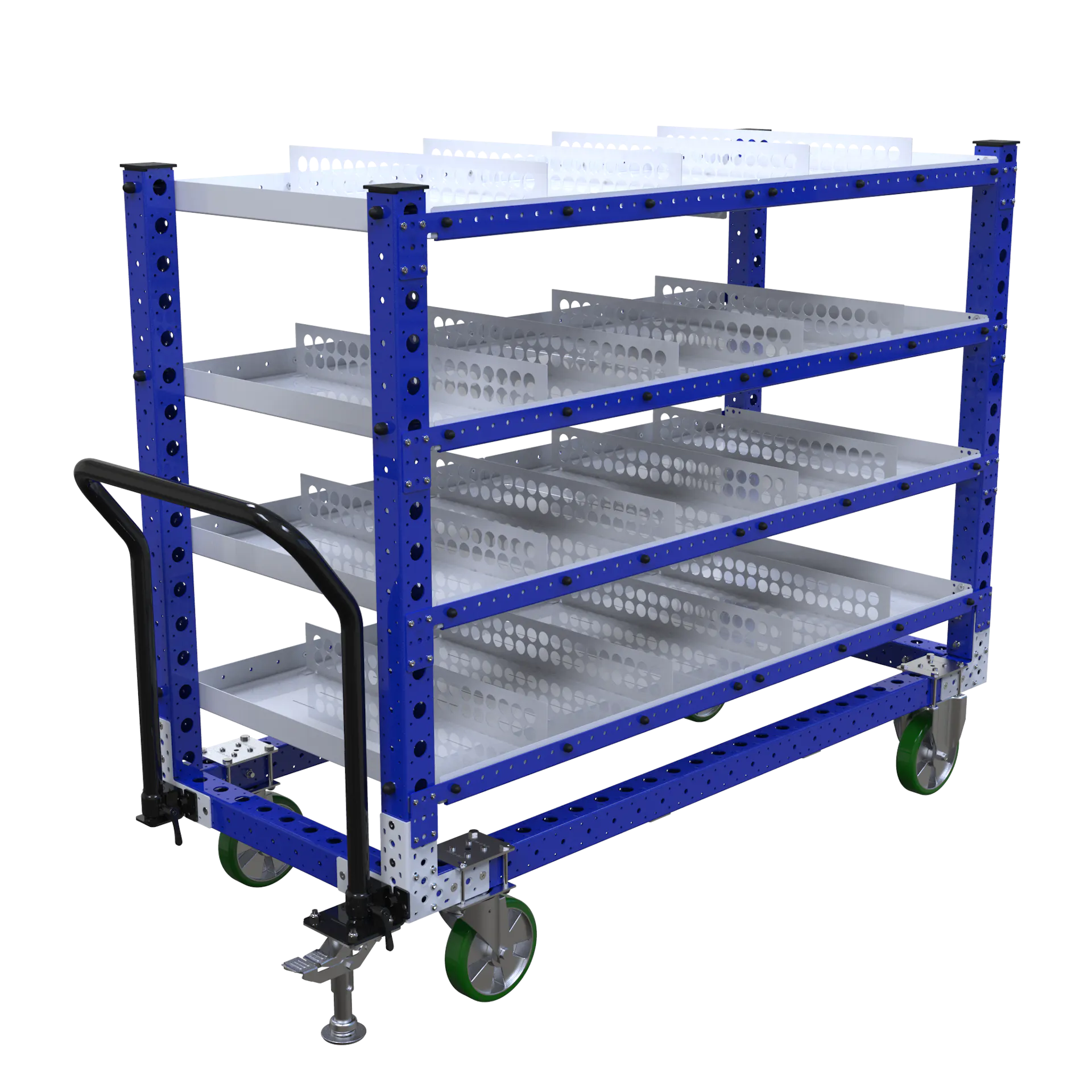 U Cart Storage Racks Shelf Cart – 1820 x 770 mm | FlexQube
