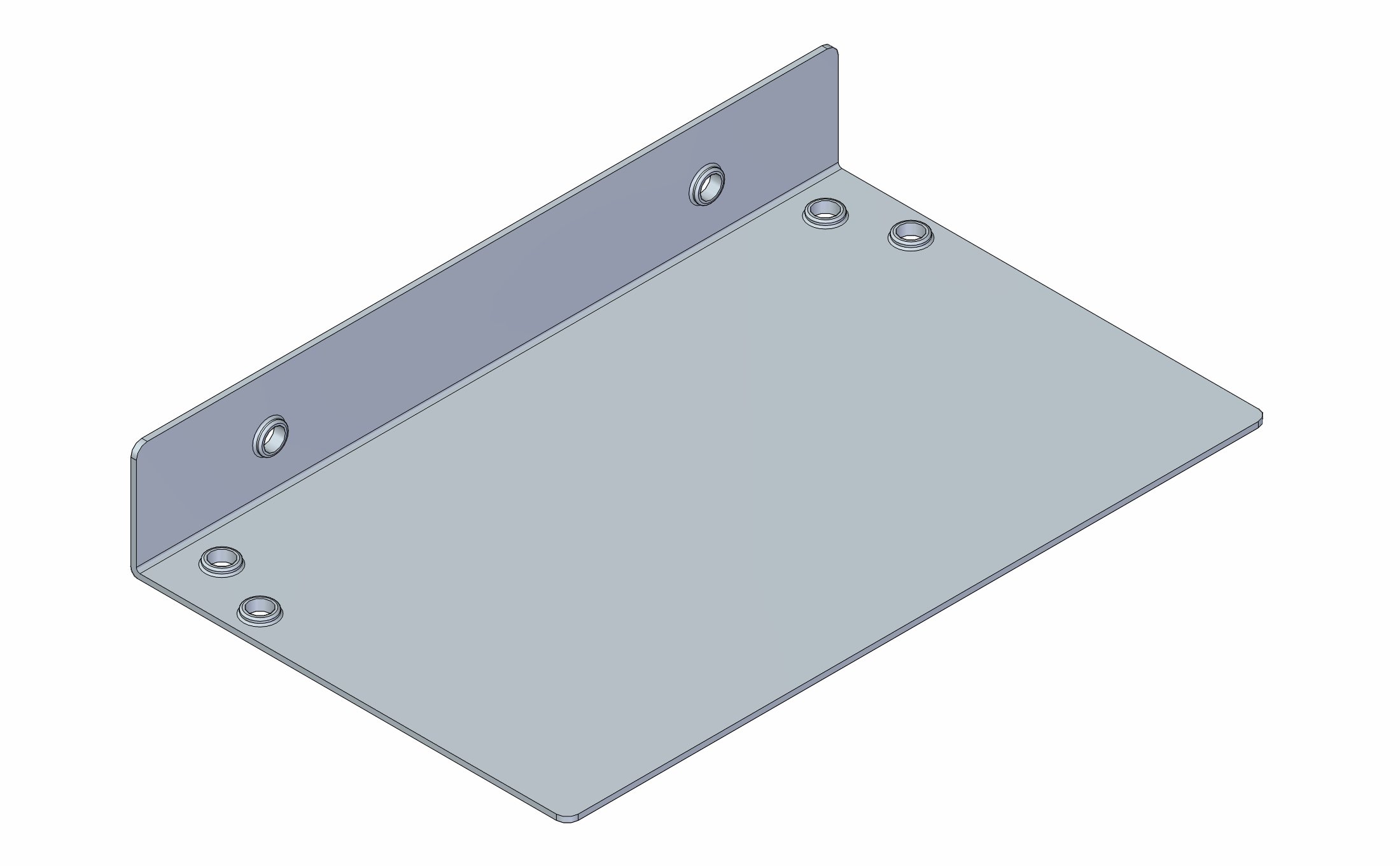 Magnetic label plate for trolleys