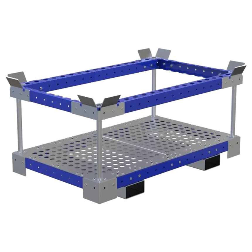 Manufacturing Fixture Rack Stackable Fixture for Sub Assembly | FlexQube