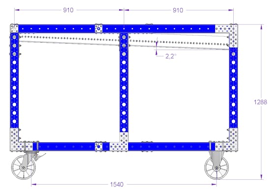 Flow Rack - 1890 x 770 mm