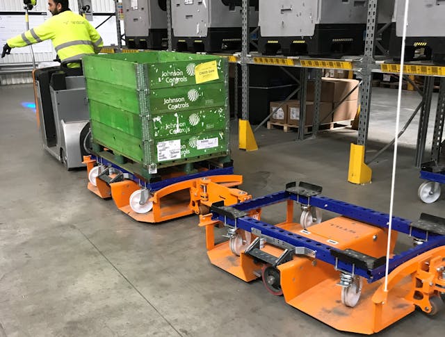 Liftrunner mit FlexQube Palettenwagen