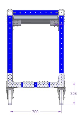 Flow Rack - 1890 x 770 mm