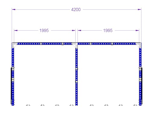 Frame - 4200 x 2030 mm