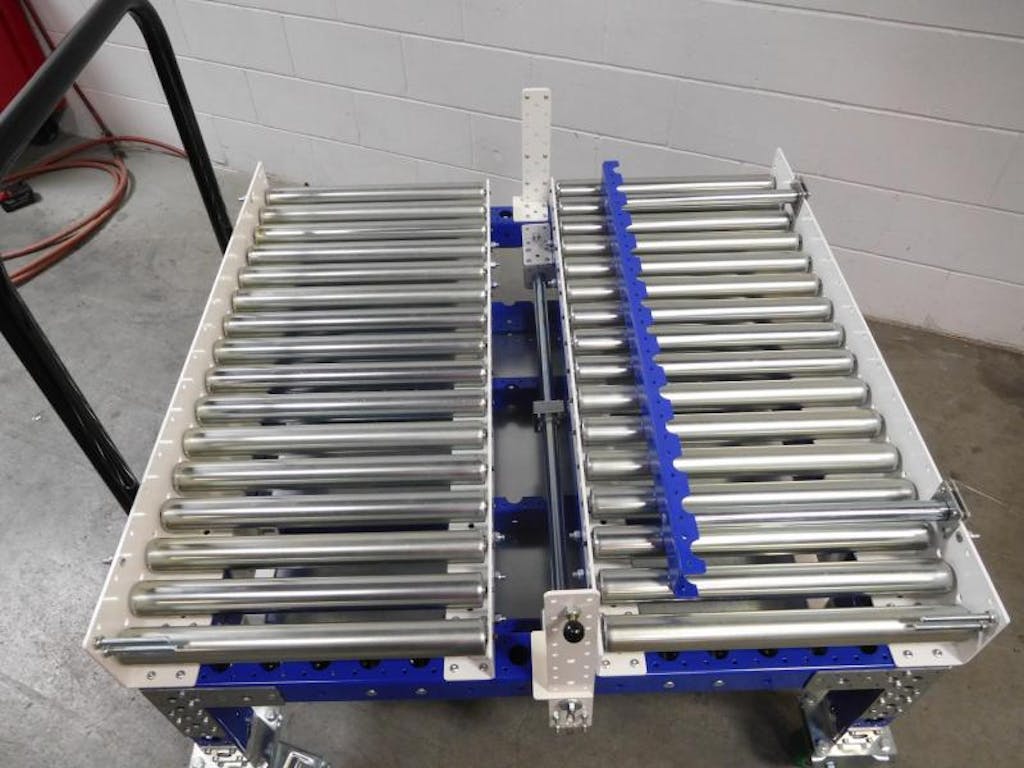 FlexQube roller transfer cart