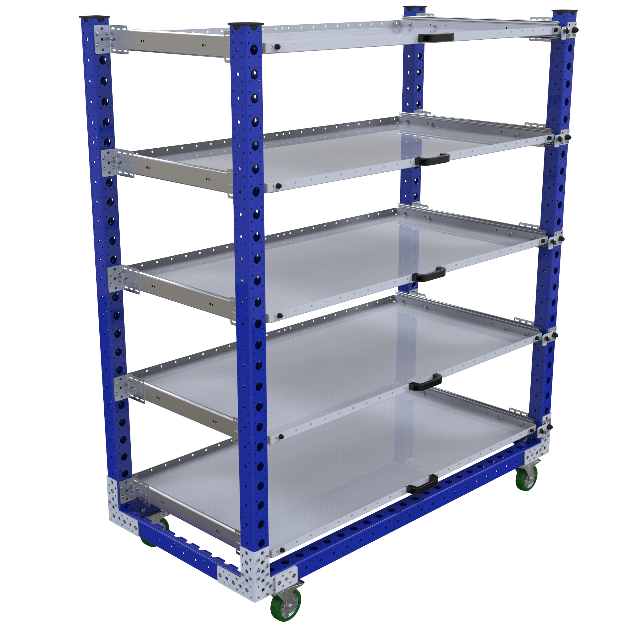 Extendable Shelf Cart – 840 x 1750 mm