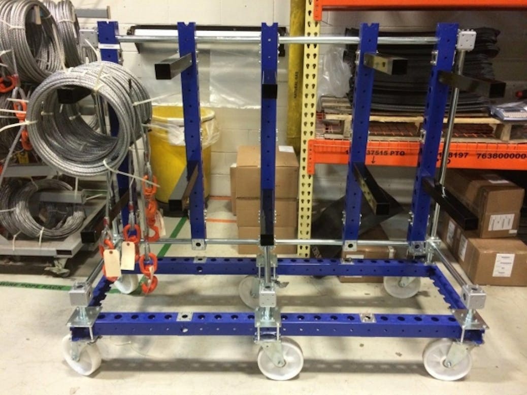 Wire Rope Cart - 1 Side | FlexQube