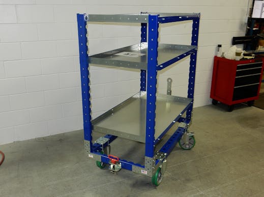 Flat Shelf Cart 1260 x 700 mm