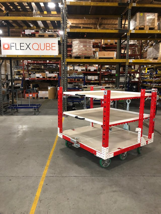 ABB re-designs FlexQube carts - saving money and time