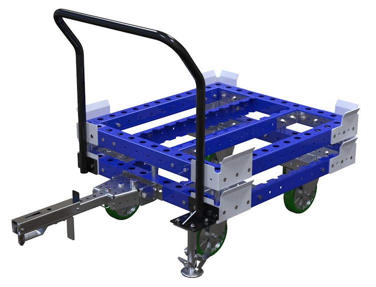 Zugwagen mit Unterrahmen – 840 × 910 mm