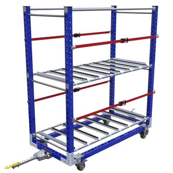 Rollenschienenwagen - 1890 x 910 mm