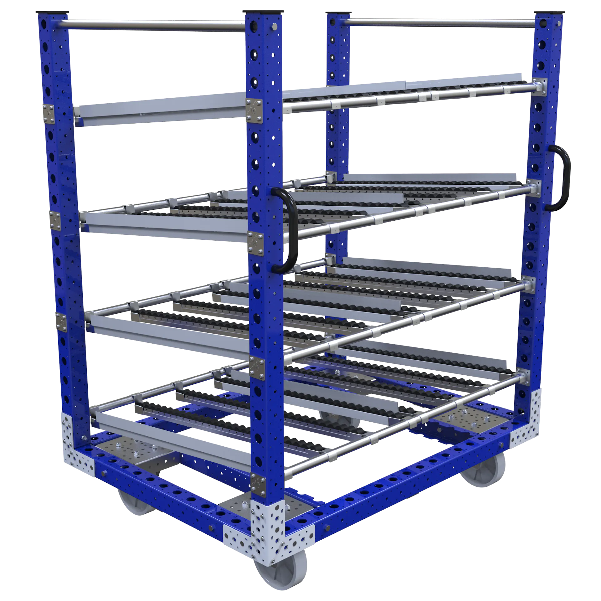 Roller Rail Rack Roller Rail Cart – 1050 x 1400 mm | FlexQube