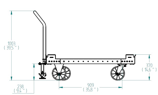 Pallet Cart - 1260 x 1260 mm