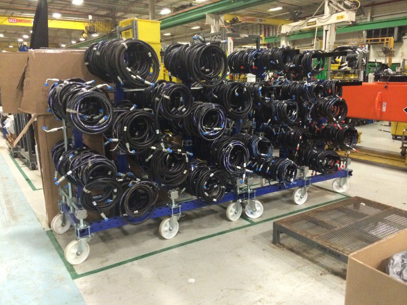 FlexQube Inc. receives an order for wire rope carts