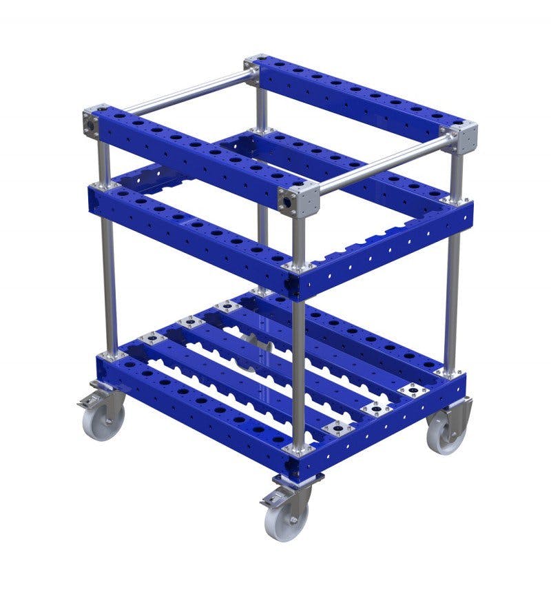 FlexQUbe modular industrial torque tool cart
