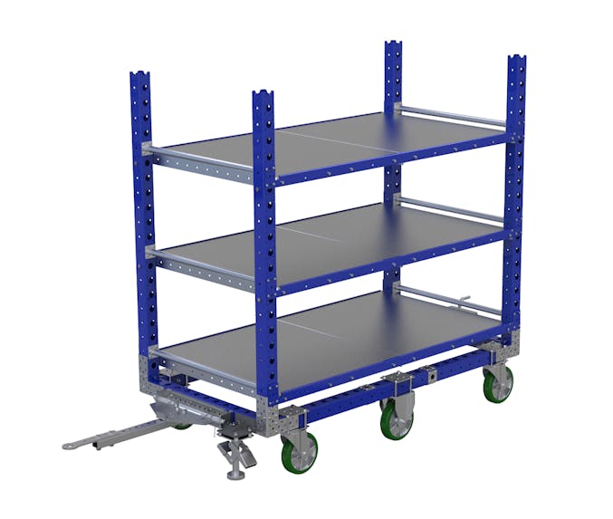 Flat Shelf Cart - 70 x 36 inch