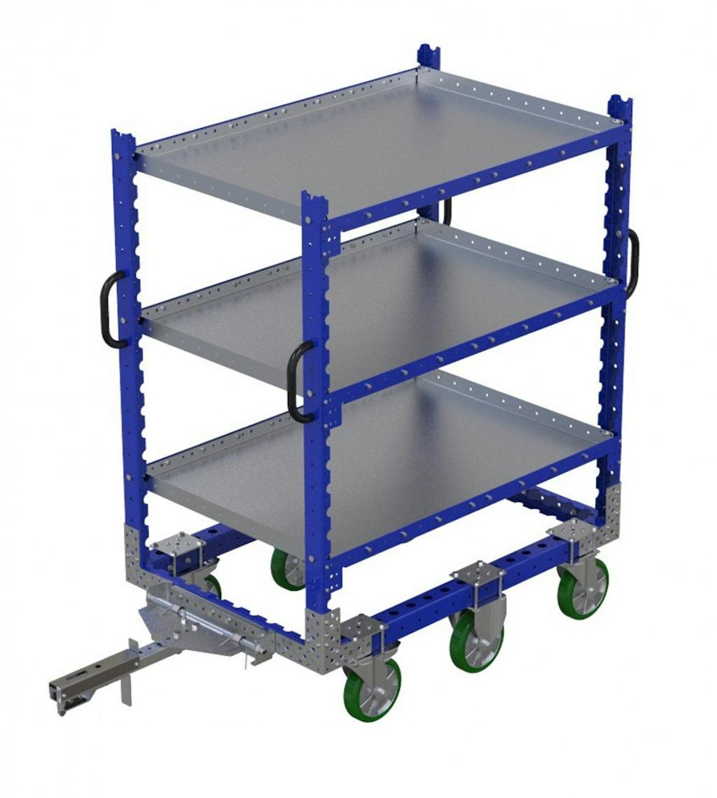 FlexQube receives an order for large shelf carts