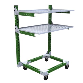 Flat Shelf Cart - 1260 x 840 mm
