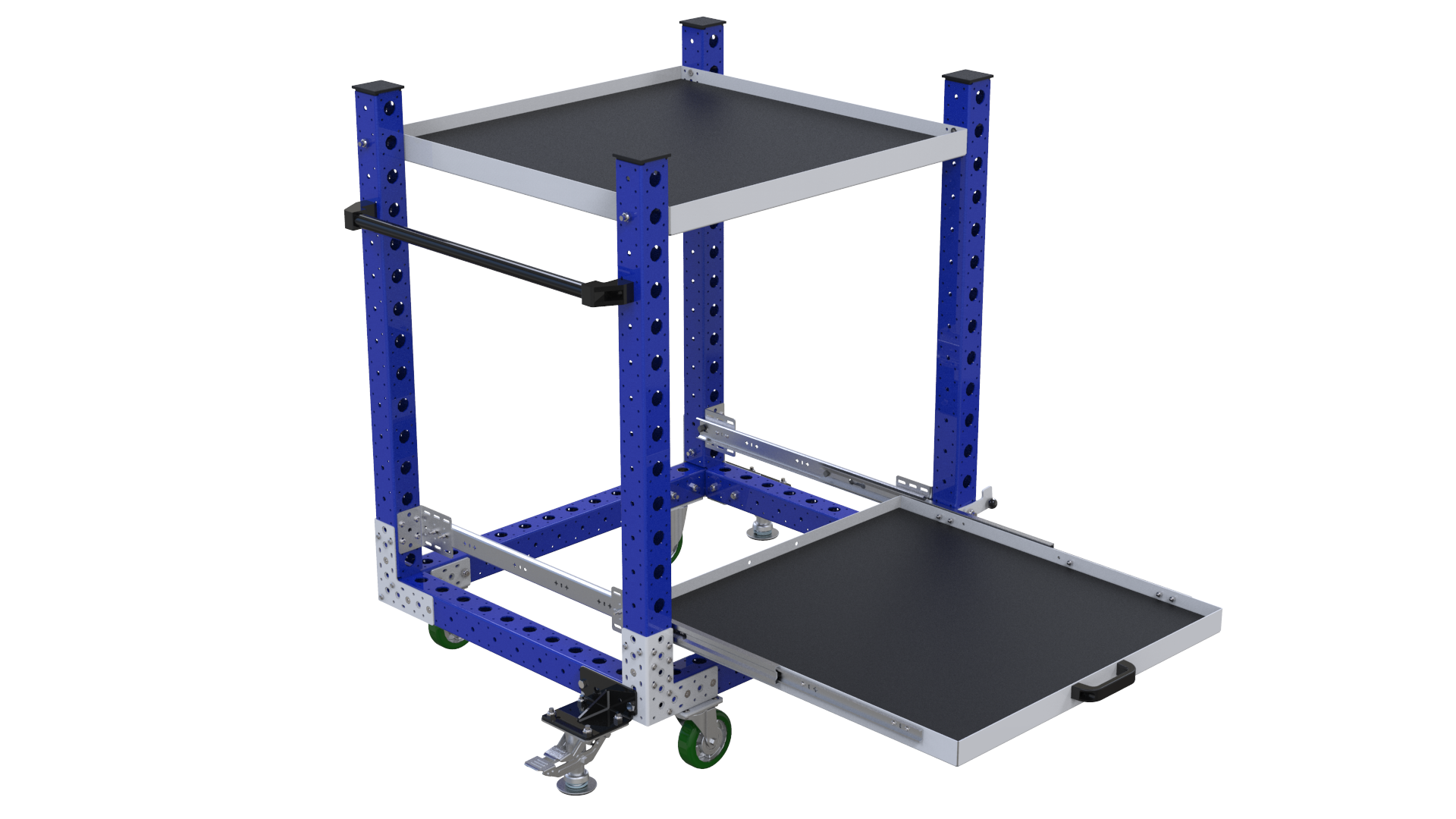Extendable Shelf Cart – 840 x 980 mm
