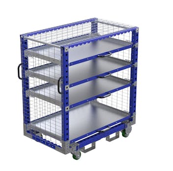 Carro de estantería extensible - 1400 x 840 mm