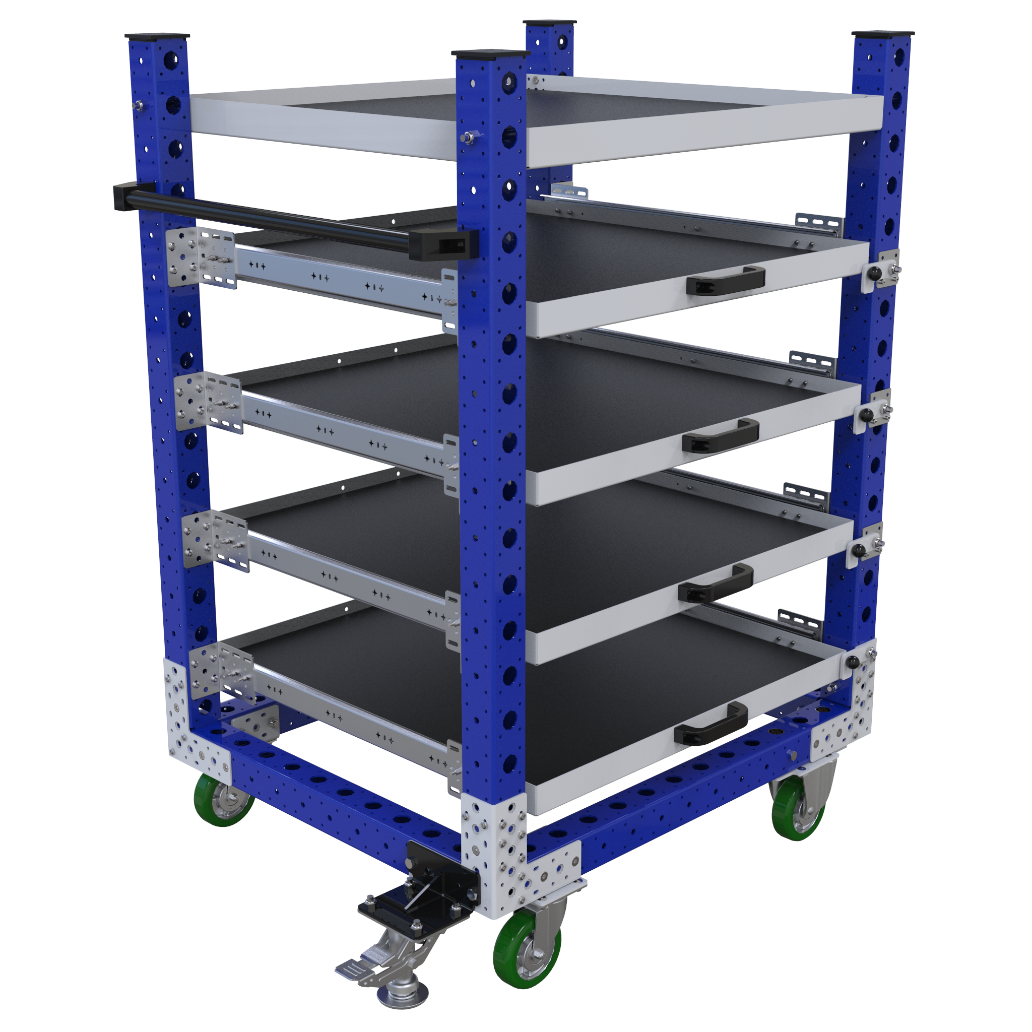 Extendable Shelf Cart – 840 x 980 mm