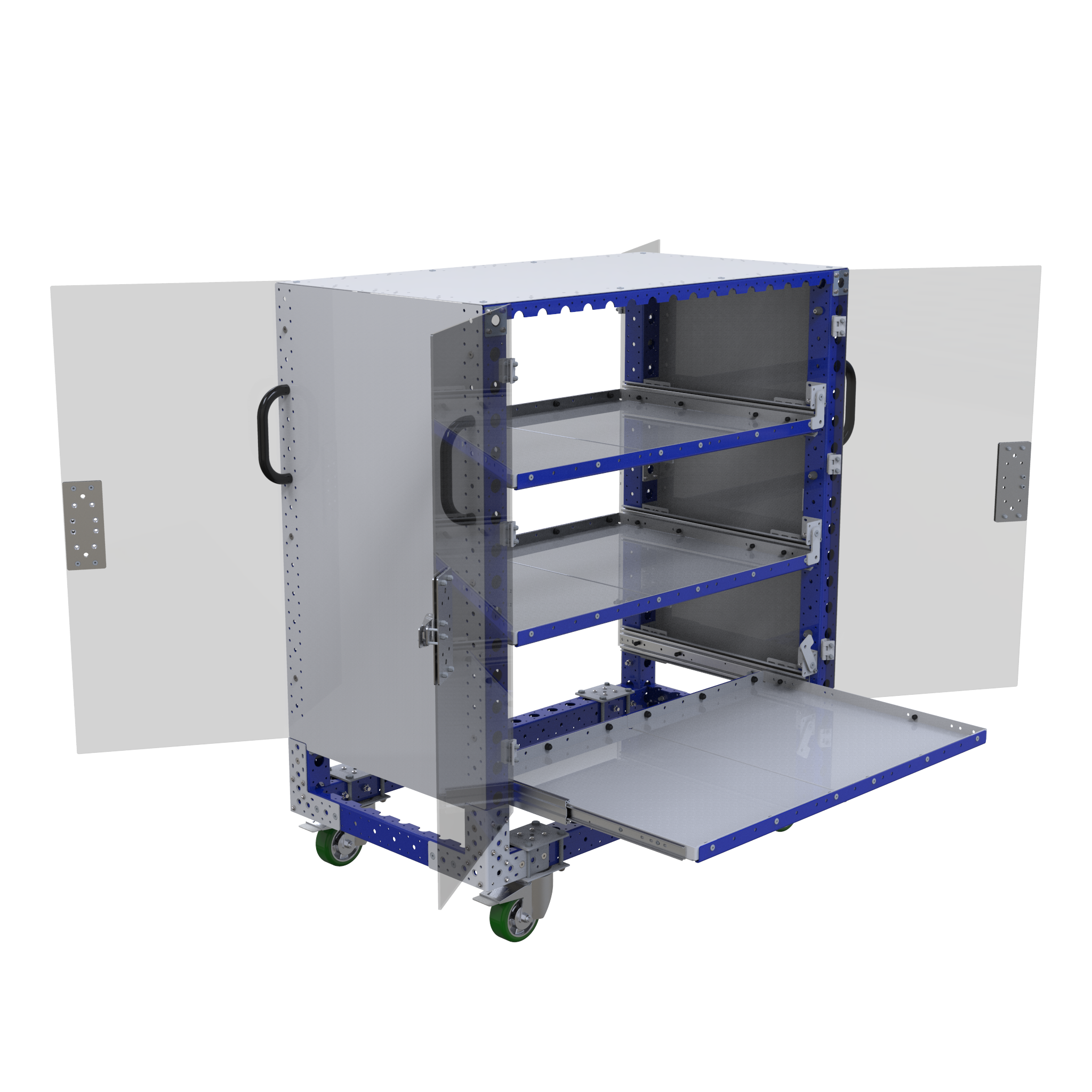 Extendable Shelf Cart - 1260x700 mm-1