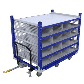 Flacher Regalwagen - 1260 x 1890 mm