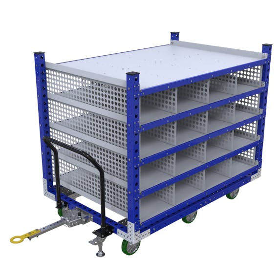 Flacher Regalwagen - 1260 x 1890 mm