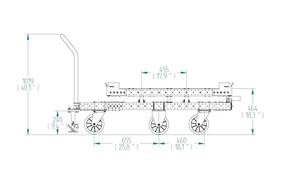 Drehwagen – 1330 × 1540 mm