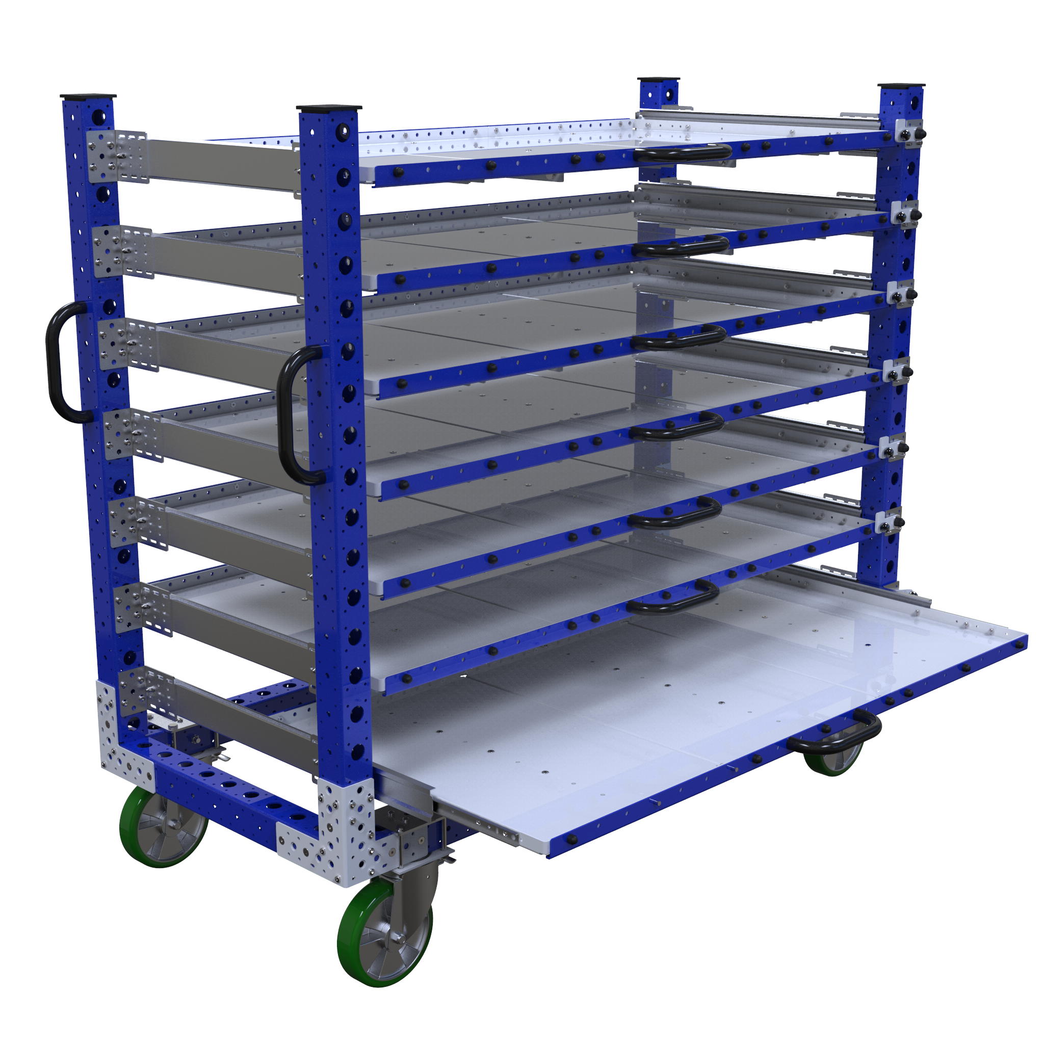 Extendable Shelf Cart - 1680 x 770 mm