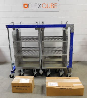Mother Daughter Cart System 4 in 1 High Dollies with Shelves