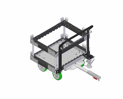 Sub Frame Half-EUR Pallet Carts 800 x 600 mm