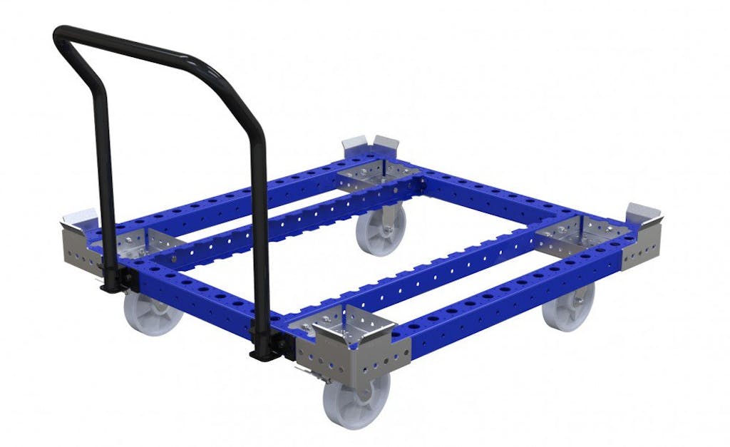 FlexQube Material Handling pallet cart for liftrunner