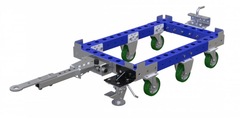 Small modular tote dolly by FlexQube