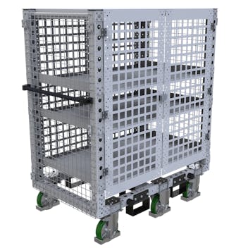 Carro con repisas planas - 1400x840 mm