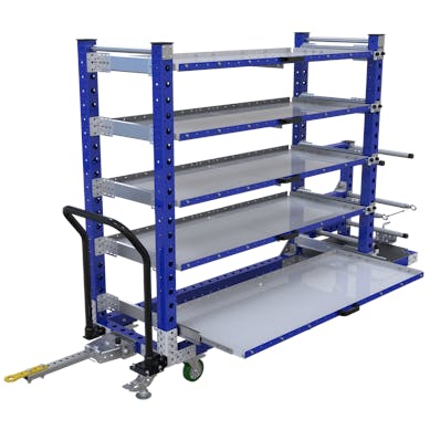 Regalwagen - 630 x 2310 mm