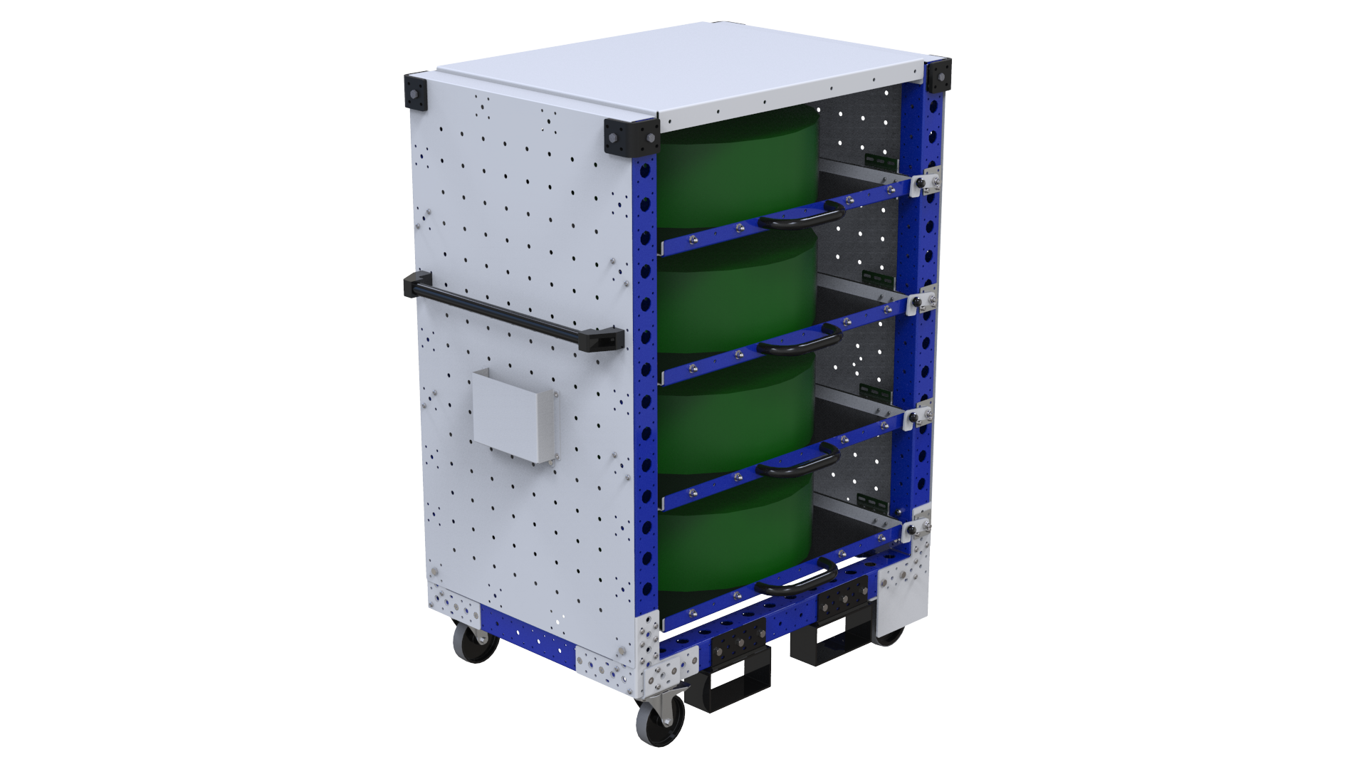 Extendable Shelf Cart - 700 x 910 mm