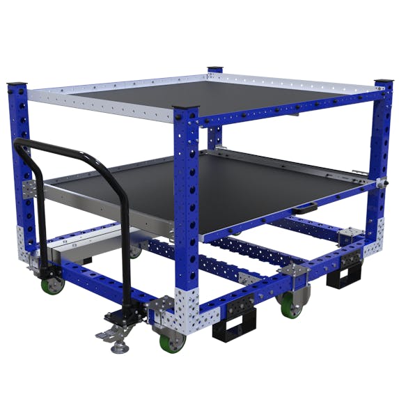 Ausziehbarer Regalwagen-1470x1260 mm