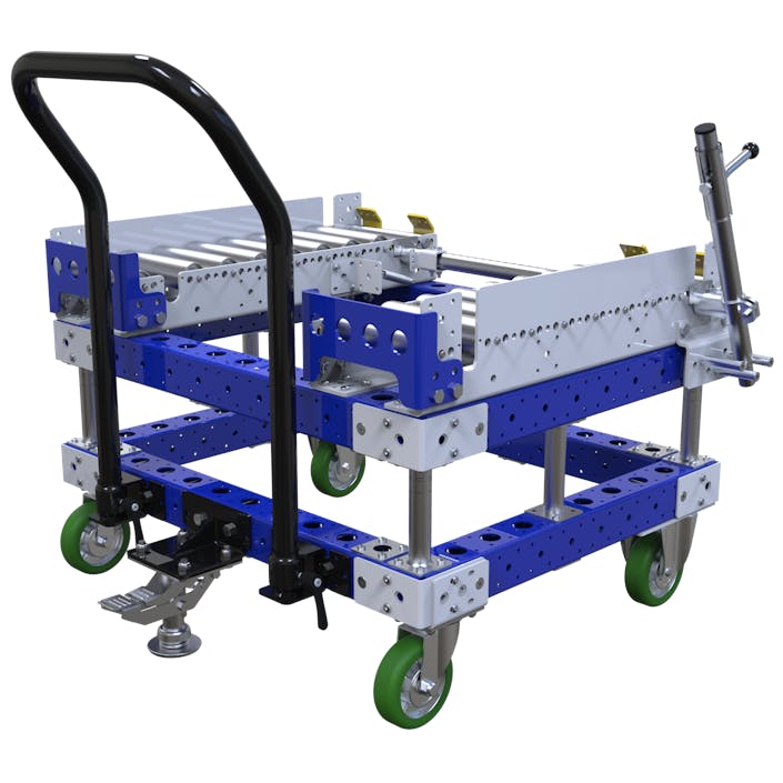Industrial Rotating Carts & Racks in Any Size | FlexQube