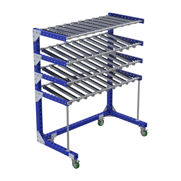 Industrial Flow Carts in Any Size | FlexQube